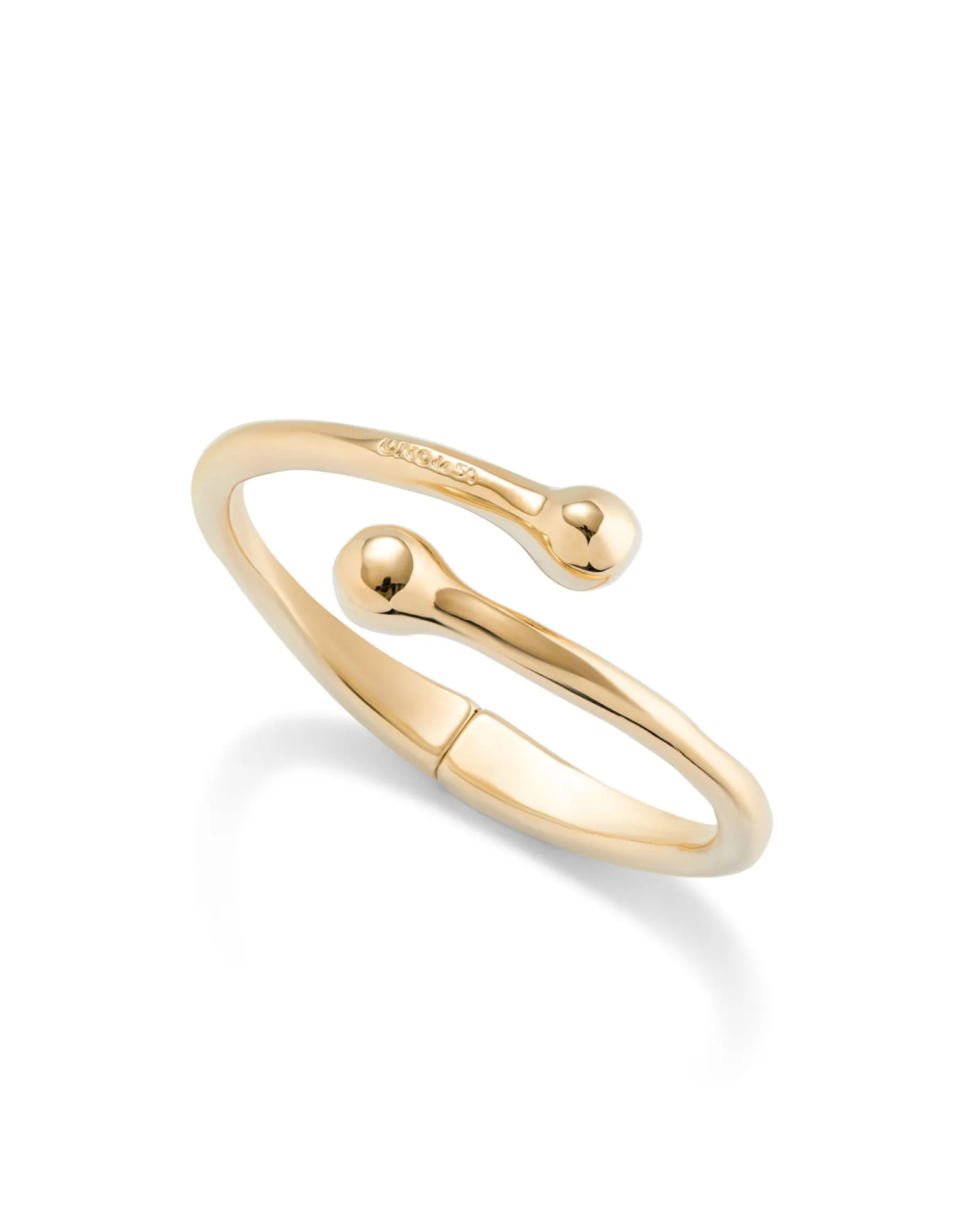 Bangle bracelet with inner spring