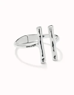 Bangle bracelet with two long tubes