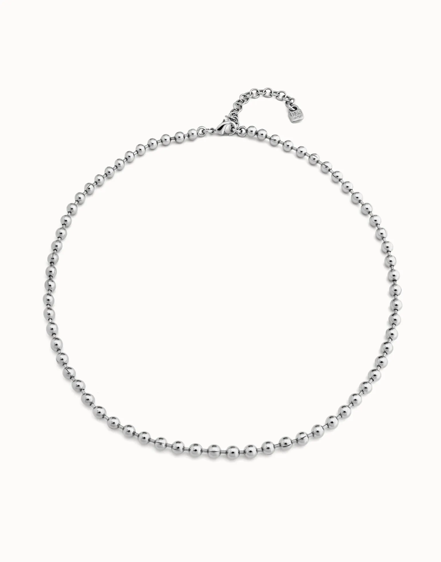 Beaded chain necklace