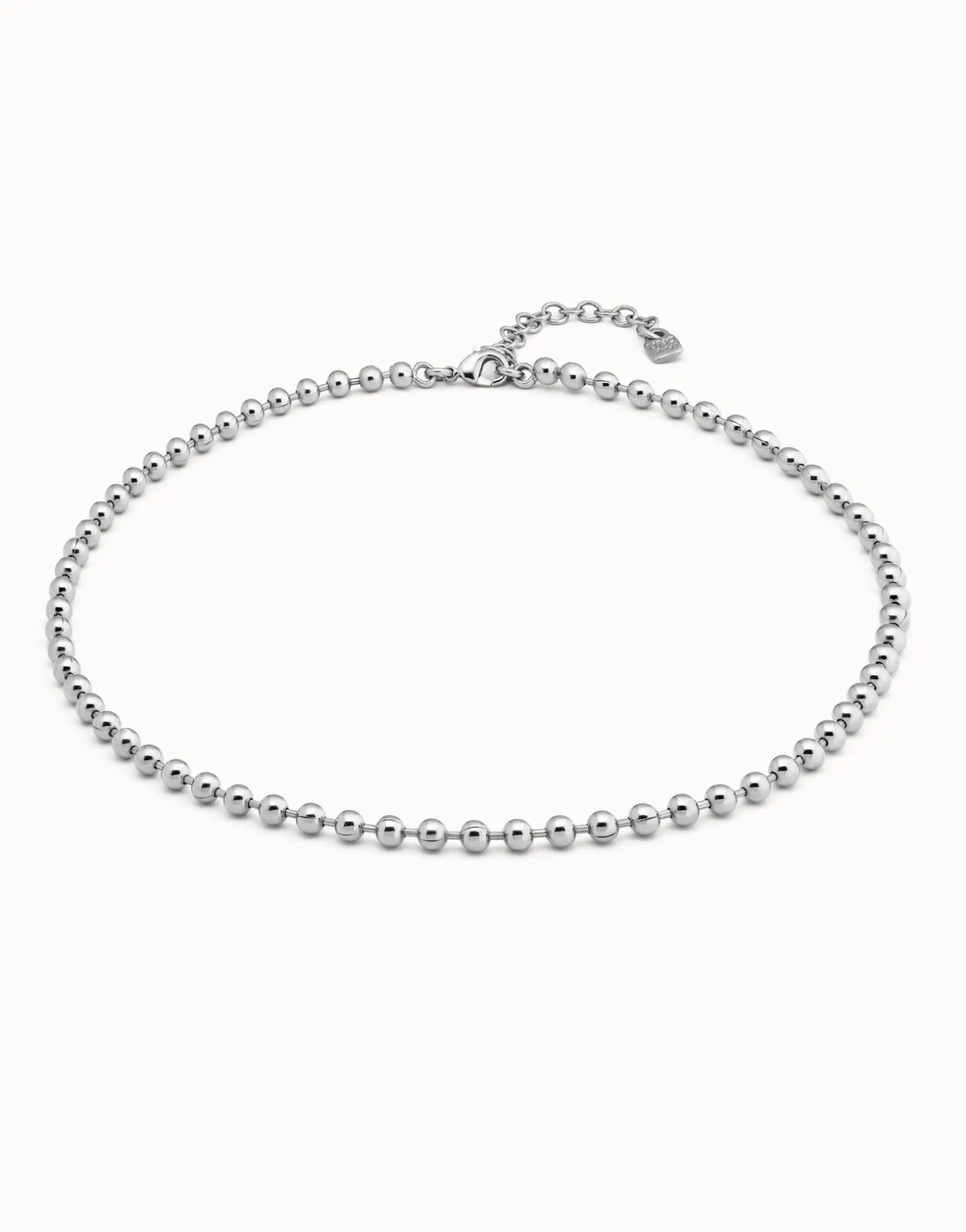 Beaded chain necklace