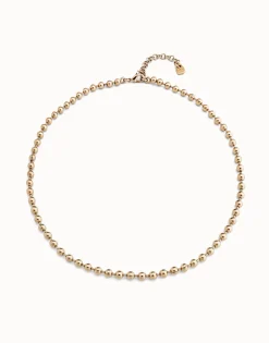 Beaded chain necklace
