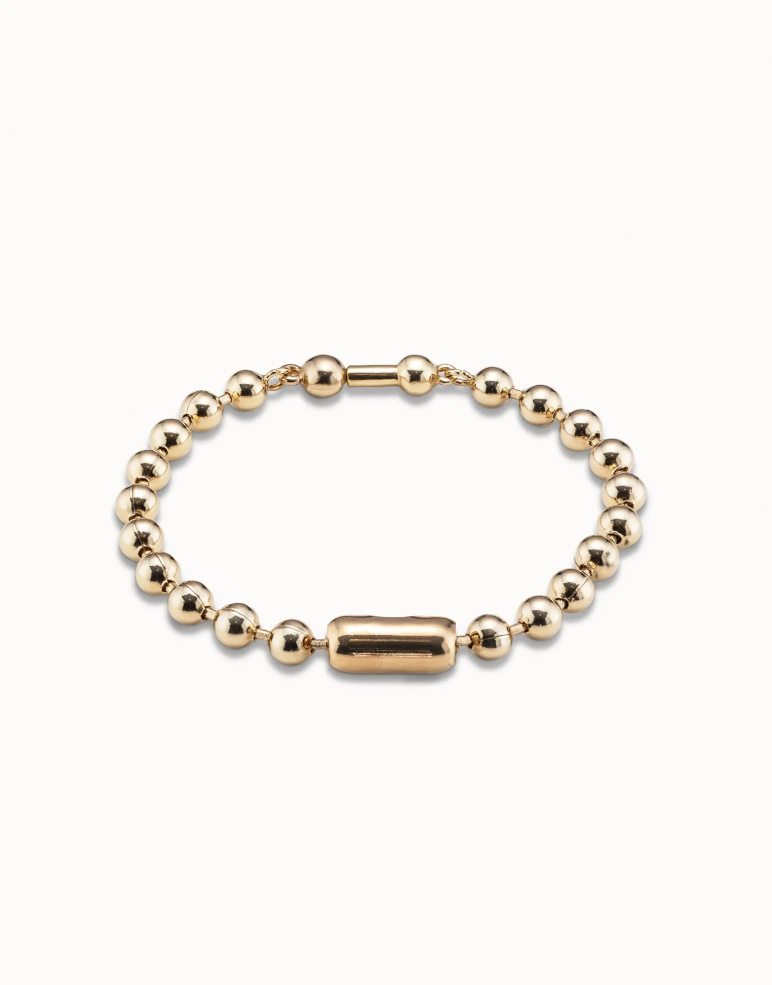 Beaded charm bracelet