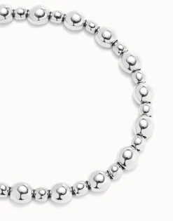 Beaded short necklace