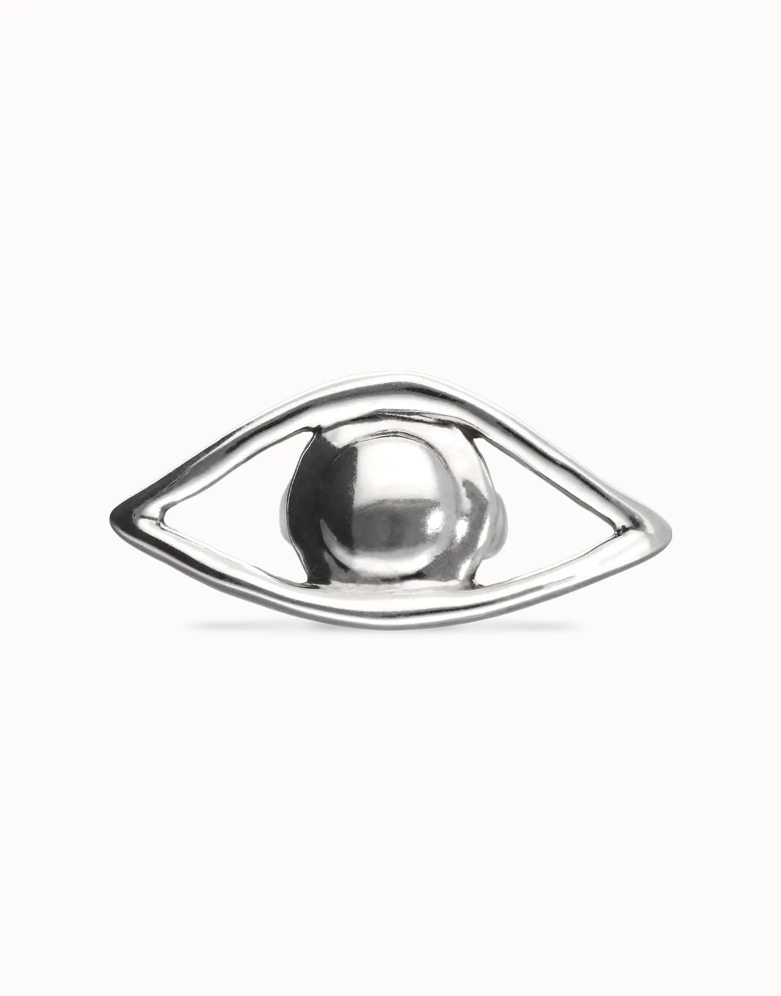 Big eye-shaped ring