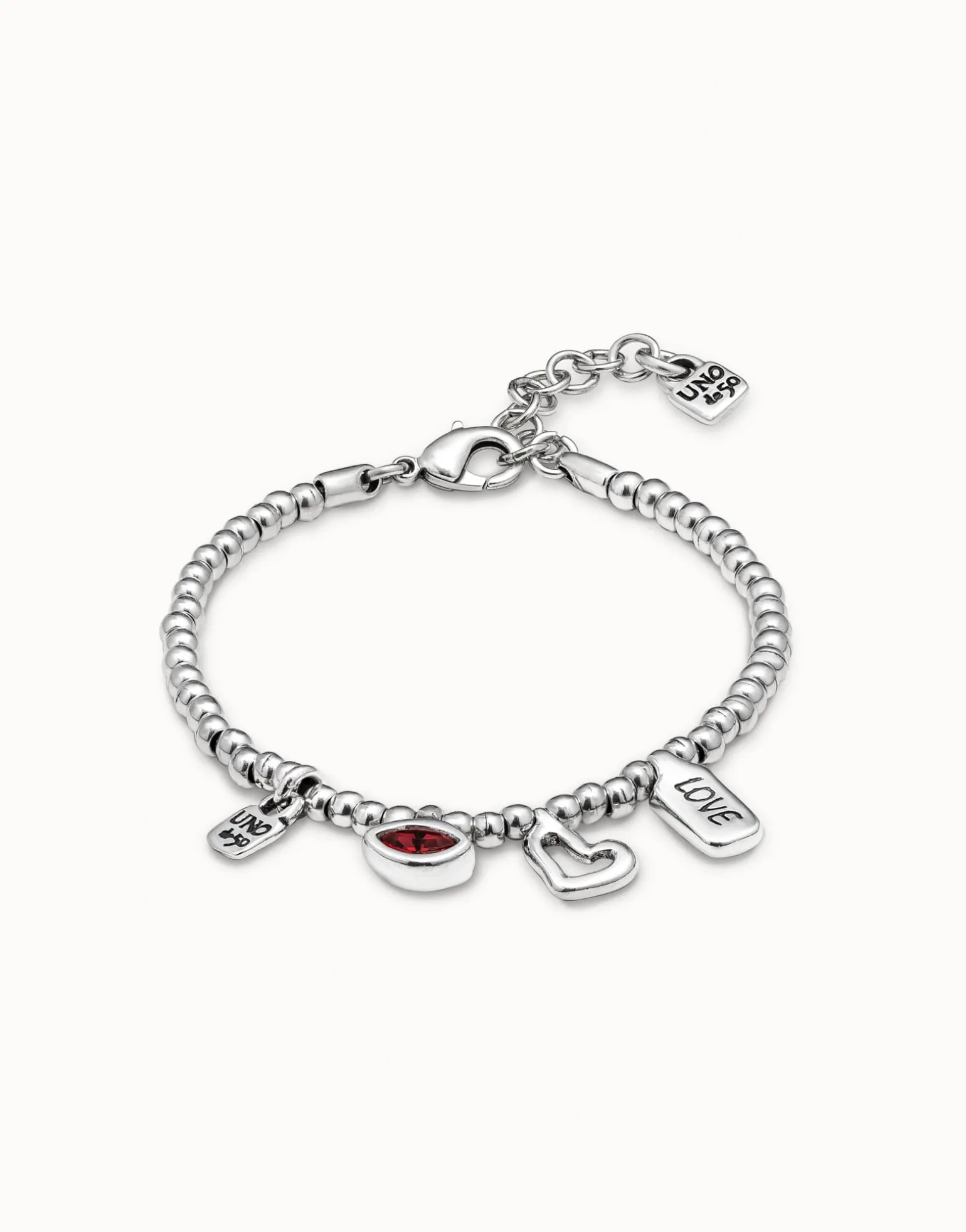 Bracelet with red crystal