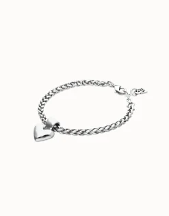 Chain bracelet with small heart detail