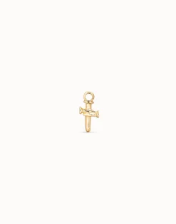 Cross Single Hoop Charm