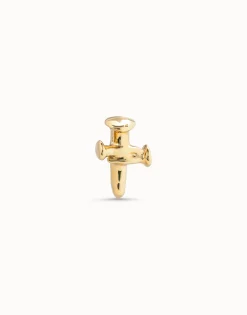 Cross Single Stud Earring