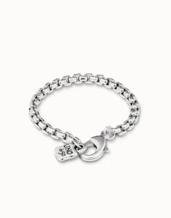 Cuban link chain bracelet