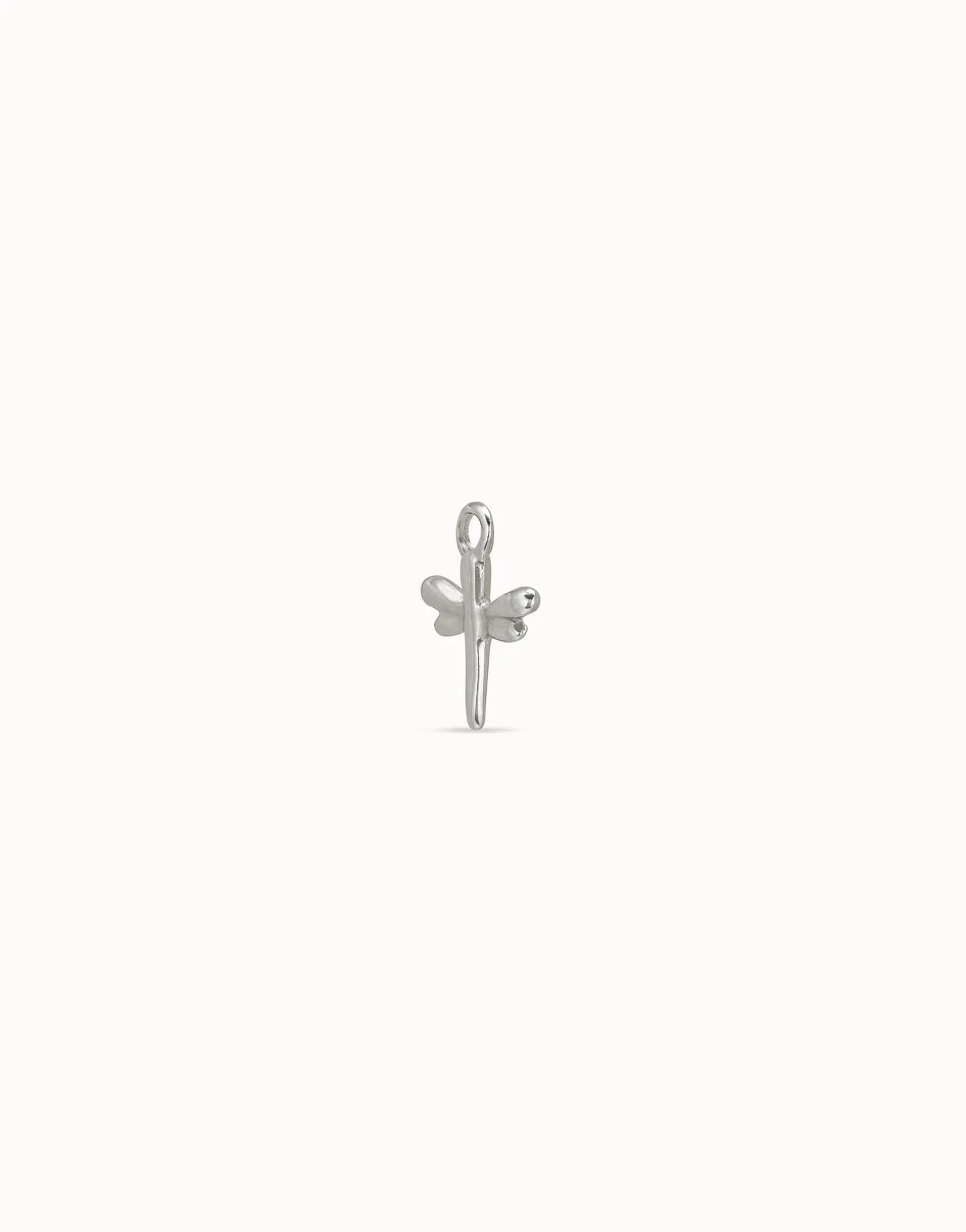 Dragonfly Single Hoop Charm