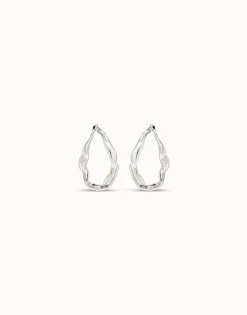 Large hoop earrings