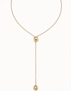 Long adjustable chain necklace