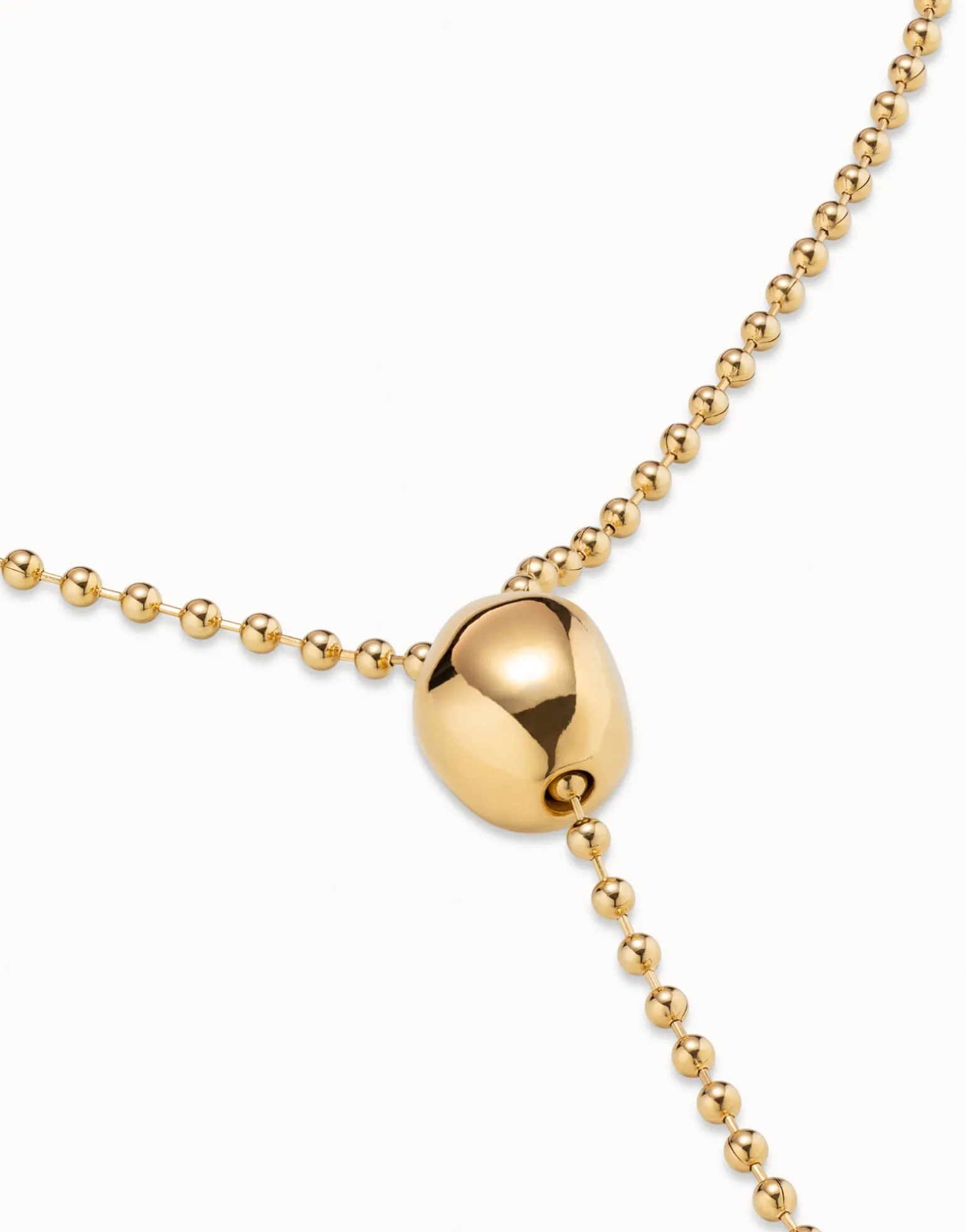 Long adjustable chain necklace