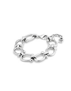 Medium oval link chain bracelet