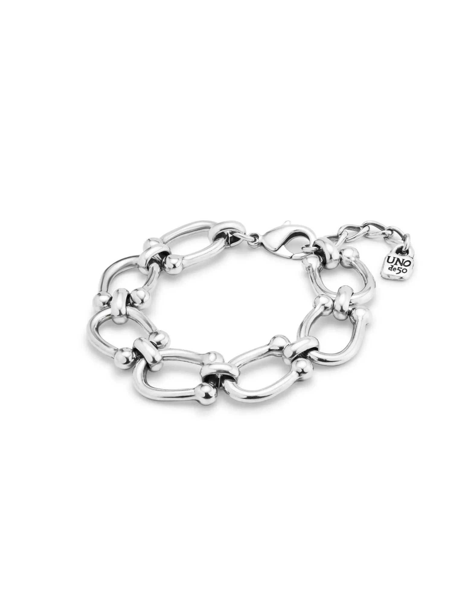 Medium oval link chain bracelet