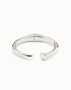 Nail shaped bangle bracelet