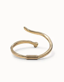 Organic‑style bangle bracelet