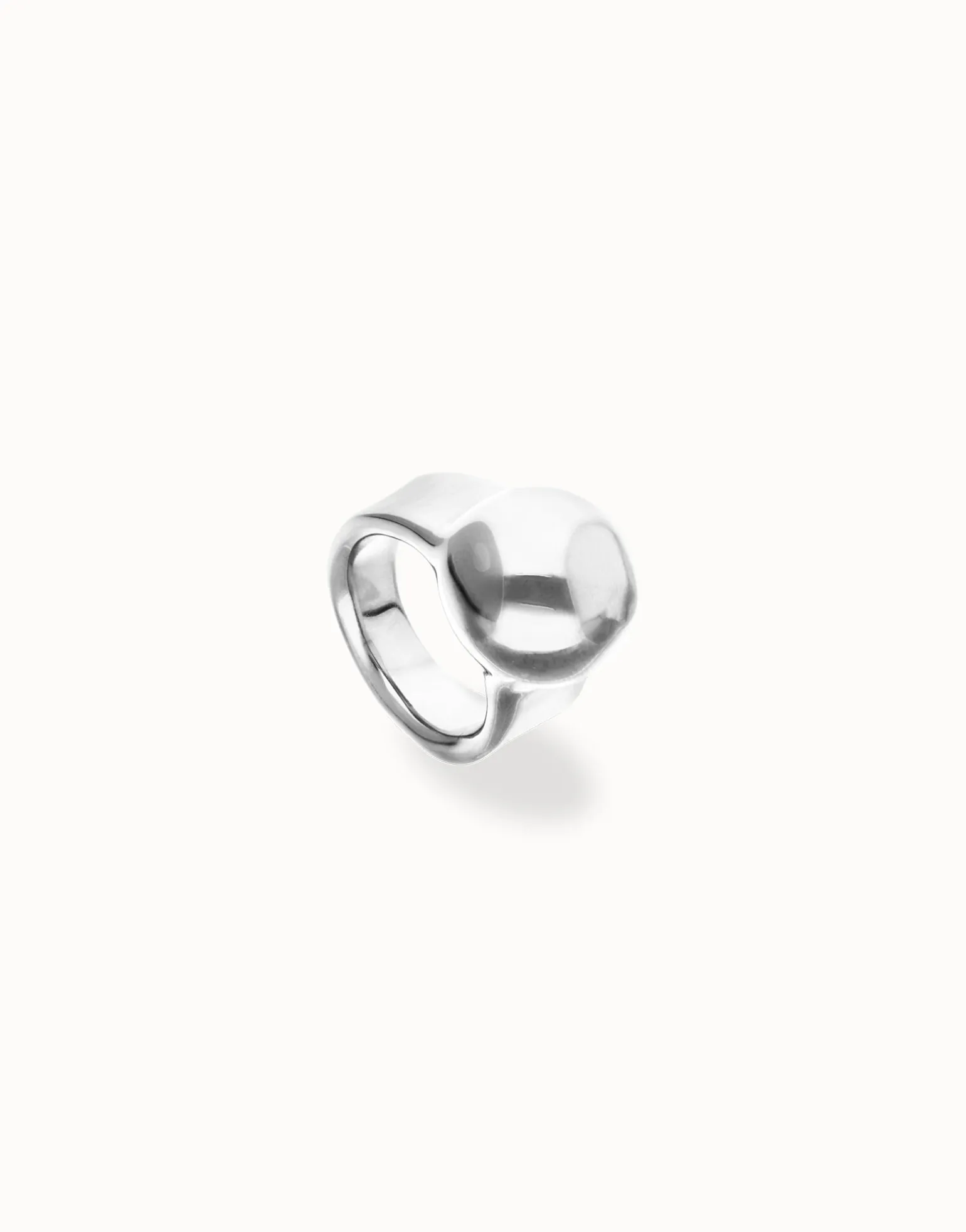 Ring with sphere shape