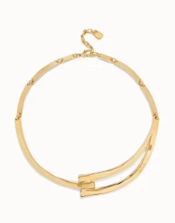 Sculpted Choker Necklace