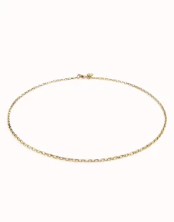 Short link chain charm necklace