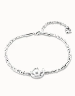 Short necklace with pearl