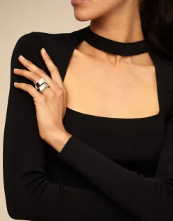 Spiral shape ring